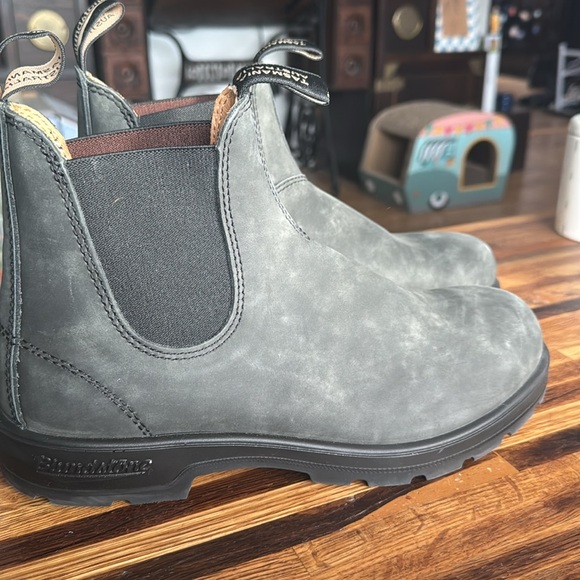 Blundstone 597 Rustic black leather SPS Xtra Chelsea boot - Picture 3 of 8